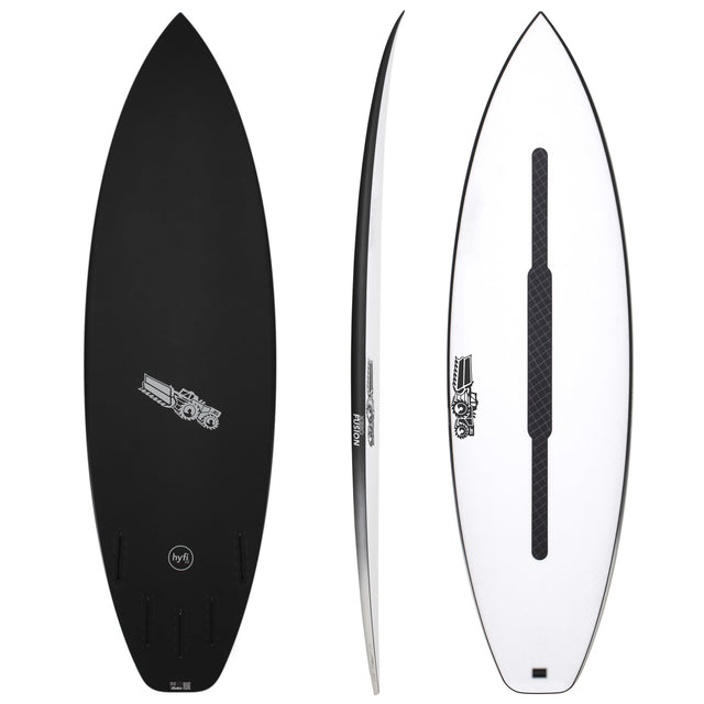 Xero Fusion Easy Rider 5'10" x 20" X 2 5/8" - 32.80L, Swallow, 3x FCS 2 Fin Boxes, HYFI 3.0 - ID:1127474
