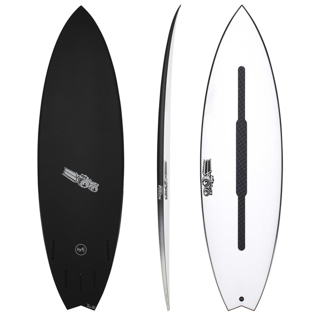 Xero Fusion Easy Rider 5'10" x 20" X 2 5/8" - 32.80L, Squash, 5x FCS 2 Fin Boxes, HYFI 3.0 - ID:1005657