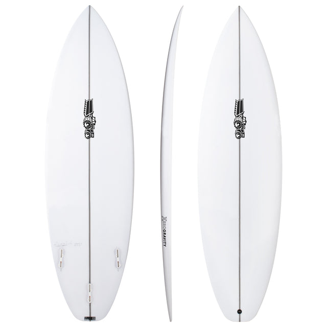 Xero Gravity 6'0" x 19 3/4" X 2 9/16" - 32.70L, Squash, 3x FCS 2 Fin Boxes, PU - ID:1097159