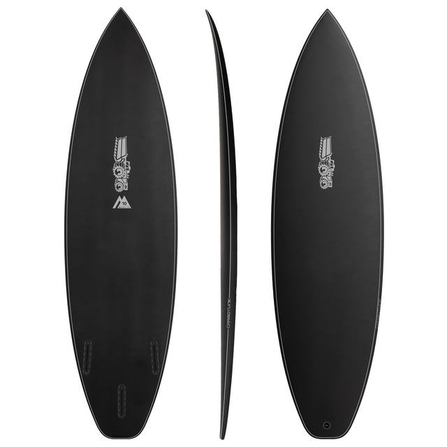 Monsta 10 Easy Rider 6'2" x 20 1/4" X  2 3/4" - 36.40L, Squash, 3x  FCS 2 Fin Boxes, Carbotune - ID:887135