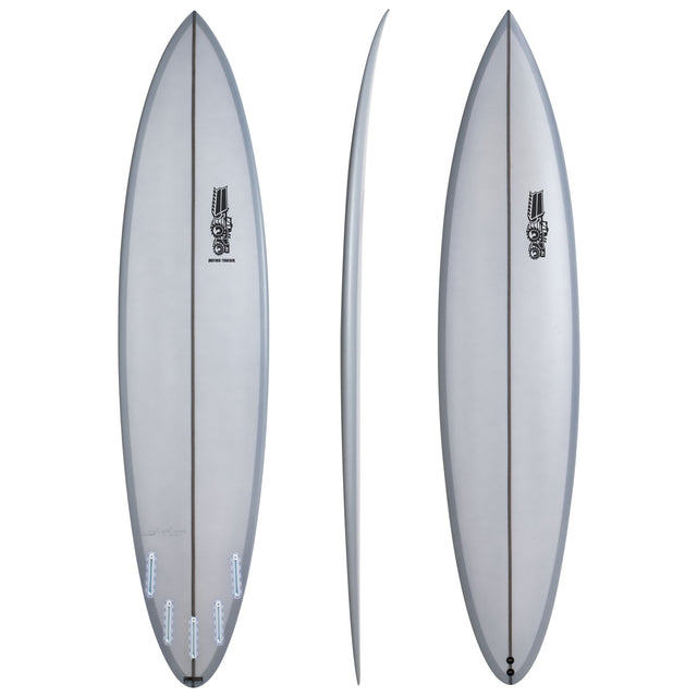Mother Trucker 8'0" x 20" X  3" - 50.10L, Round Pin, 5x  FCS 2 Fin Boxes, PU - ID:888042