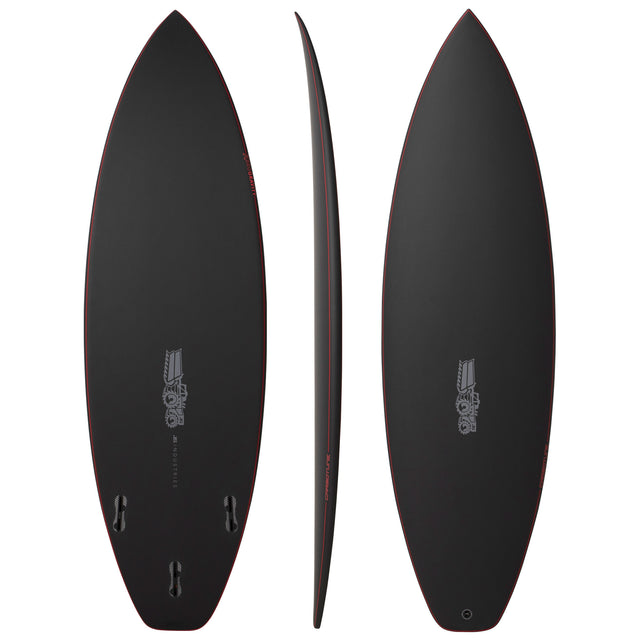 Xero Gravity Easy Rider 5'10" x 19 3/4" X  2 9/16" - 31.50L, Squash, 3x  FCS 2 Fin Boxes, Carbotune - ID:1121421