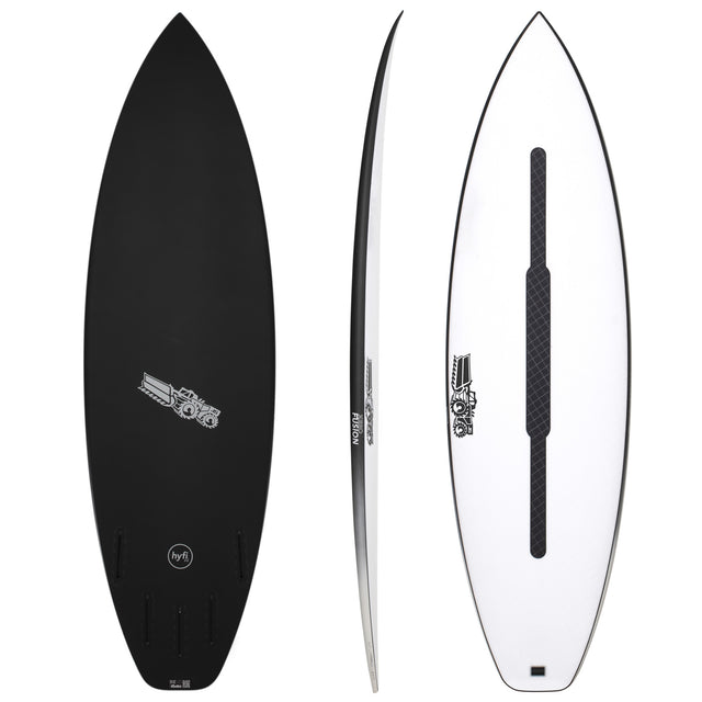 Xero Fusion Easy Rider 5'11" x 20 1/4" X  2 11/16" - 34.30L, Swallow, 5x  FCS 2 Fin Boxes, HYFI 3.0 - ID:1116478