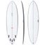 El Baron 6'8" x 20 1/2" X  2 5/8" - 40.00L, Round, 5x  FCS 2 Fin Boxes, EPS - ID:1144997
