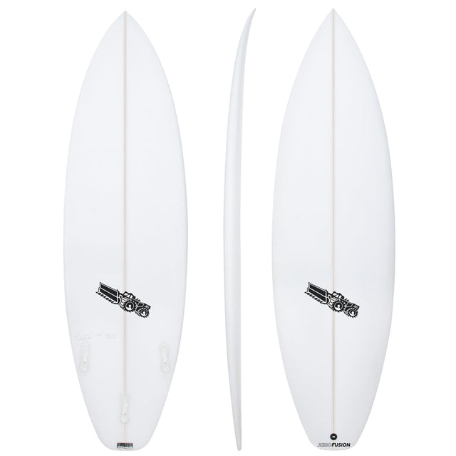 Xero Fusion 5'11" x 20" X  2 9/16" - 33.00L, Squash, 3x  FCS 2 Fin Boxes, PU - ID:1164272