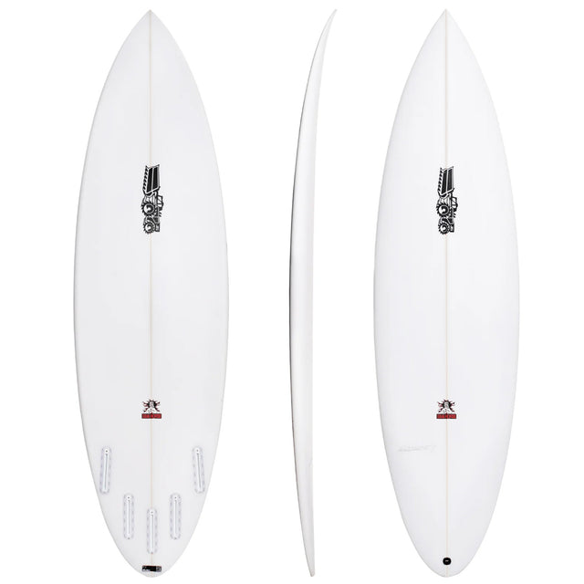 Big Horse 6'7" x 19 15/16" X  2 7/8" - 38.10L, Round, 5x  Futures Fin Boxes, PU - ID:1164372