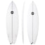 Black Baron 2.1 6'3" x 21 1/2" X  3 1/16" - 42.40L, Swallow, 3x  FCS 2 Fin Boxes, PU - ID:1064560