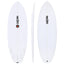 Flame Fish 5'8" x 21 1/2" X  2 5/8" - 36.50L, Squash, 5x  FCS 2 Fin Boxes, EPS - ID:1128086