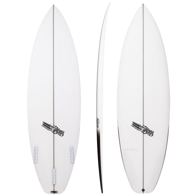 Xero Fusion 5'9" x 19 5/8" X  2 3/8" - 29.00L, Squash, 3x  FCS 2 Fin Boxes, PU - ID:1097168