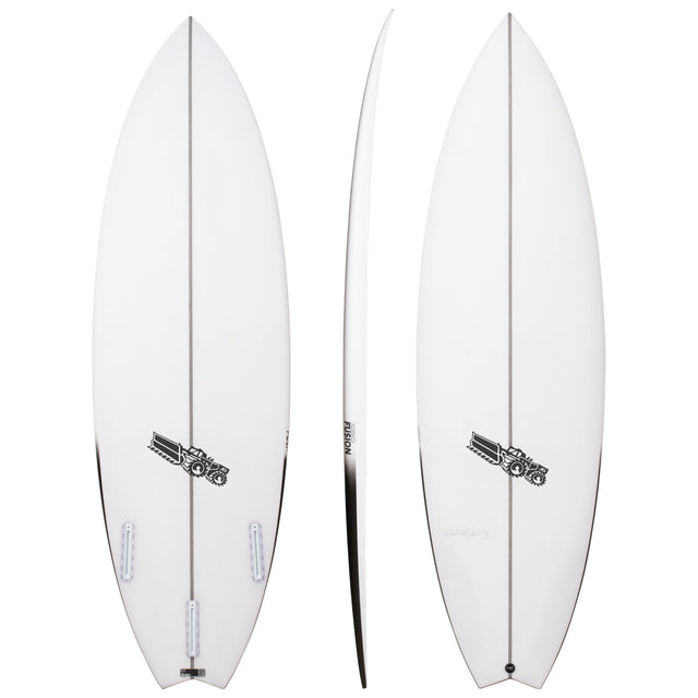 Xero Fusion Easy Rider 5'11" x 20 1/4" X  2 11/16" - 34.30L, Squash, 3x  FCS 2 Fin Boxes, PU - ID:1042464