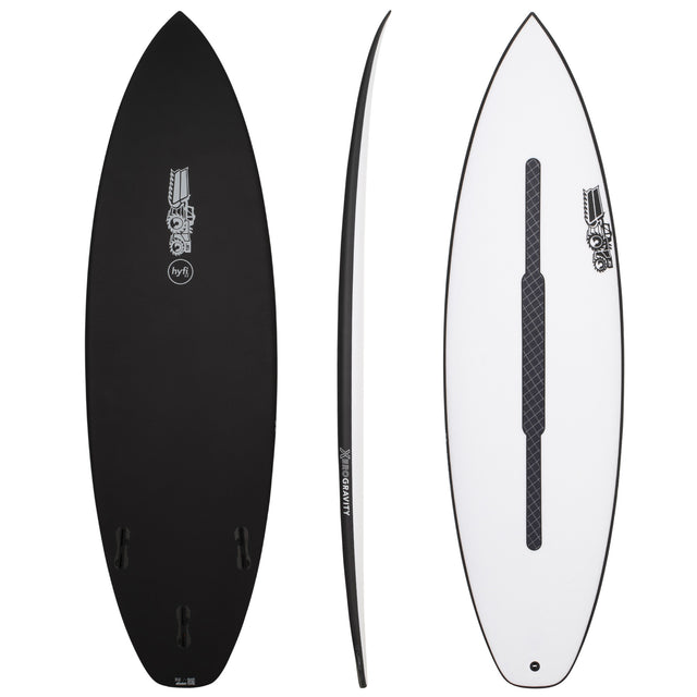 Xero Gravity 6'3" x 20 1/2" X  2 11/16" - 37.10L, Squash, 3x  Futures Fin Boxes, HYFI 3.0 - ID:903719