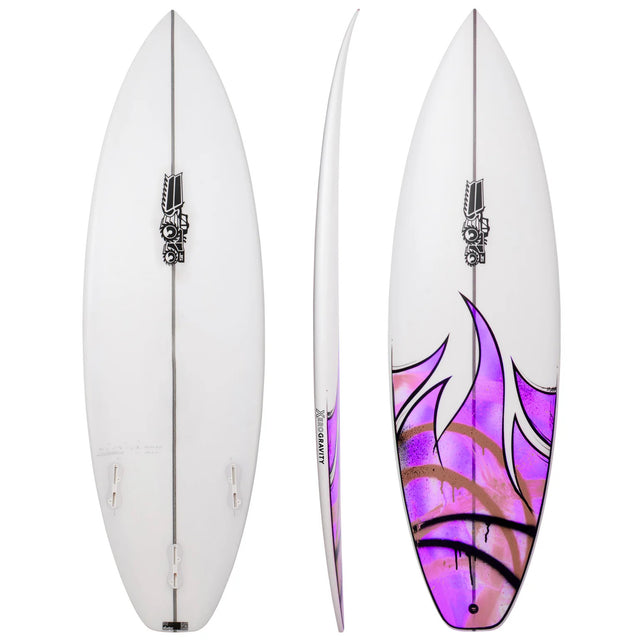 Xero Gravity Youth 5'4" x 18 1/4" X  2 3/16" - 22.30L, Squash, 3x  FCS 2 Fin Boxes, PU - ID:1000102