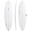 Big Baron Clear 7'6" x 21 3/4" X  2 7/8" - 50.00L, Round, 2x  Futures Fin Boxes, PE - ID:914776
