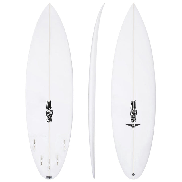 Forget Me Not 3 5'11" x 18 3/4" X  2 1/2", Squash, 5x  FCS 2 Fin Boxes, PU - ID:1167012