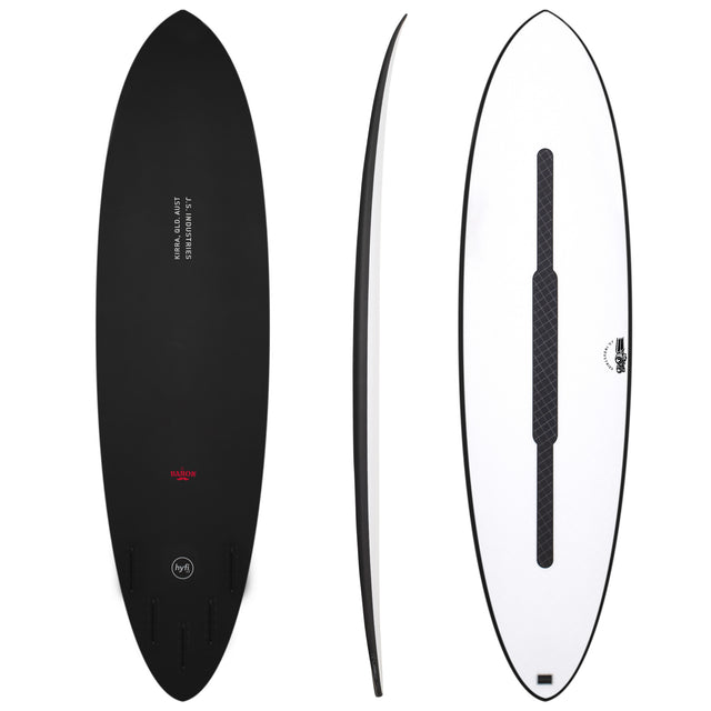El Baron 6'10" x 20 3/4" X  2 11/16" - 42.40L, Round, 5x  FCS 2 Fin Boxes, HYFI 3.0 - ID:1116488