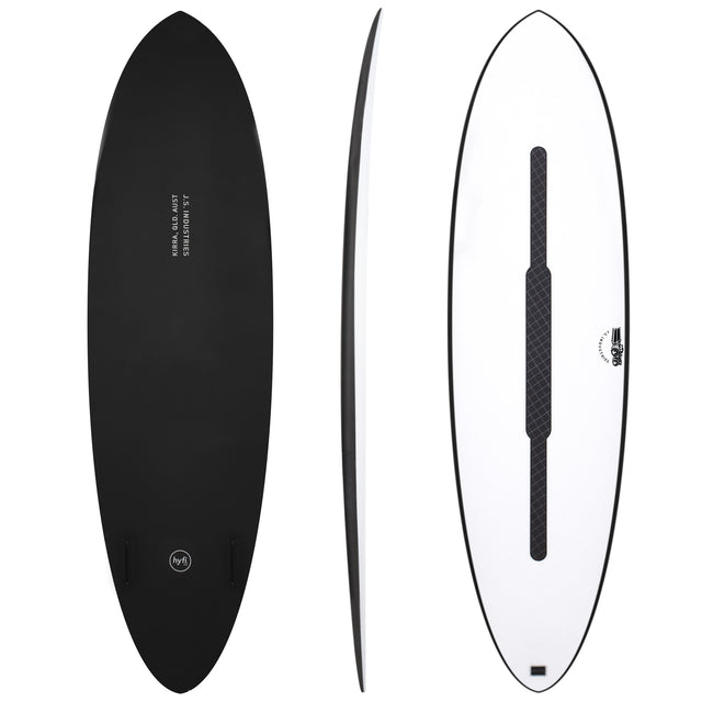 Big Baron Clear 7'0" x 21" X  2 3/4" - 43.00L, Round, 2x  FCS 2 Fin Boxes, HYFI 3.0 - ID:975086